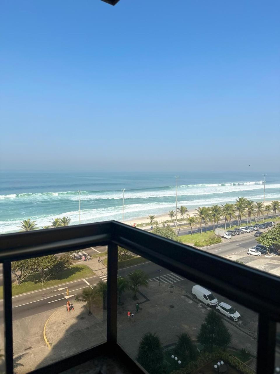 Lindo Apto No Melhor Lugar Da Barra Da Tijuca! Com Uma Vista De Tirar O Folego, Frente Para O Mar! Totalmente Equipado E Decorado Ao Lado Dos Melhores Hoteis E Quiosques Da Barra! Portaria 24H, Piscina, Sauna, Jacuzzi, Academia, Garagem, Wi-Fi, Lavan Rio de Janeiro Extérieur photo
