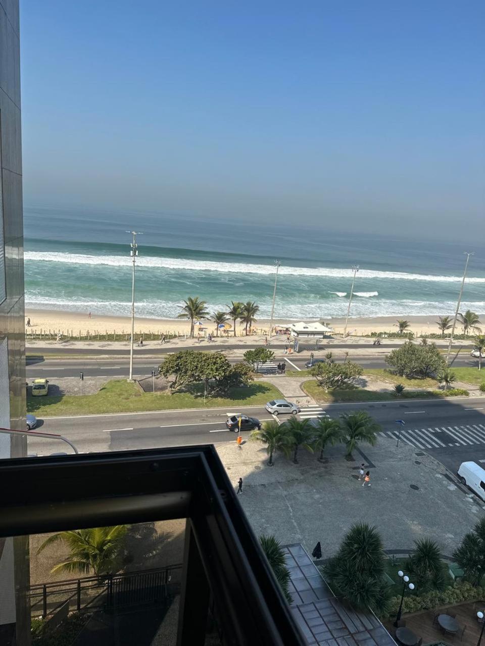 Lindo Apto No Melhor Lugar Da Barra Da Tijuca! Com Uma Vista De Tirar O Folego, Frente Para O Mar! Totalmente Equipado E Decorado Ao Lado Dos Melhores Hoteis E Quiosques Da Barra! Portaria 24H, Piscina, Sauna, Jacuzzi, Academia, Garagem, Wi-Fi, Lavan Rio de Janeiro Extérieur photo